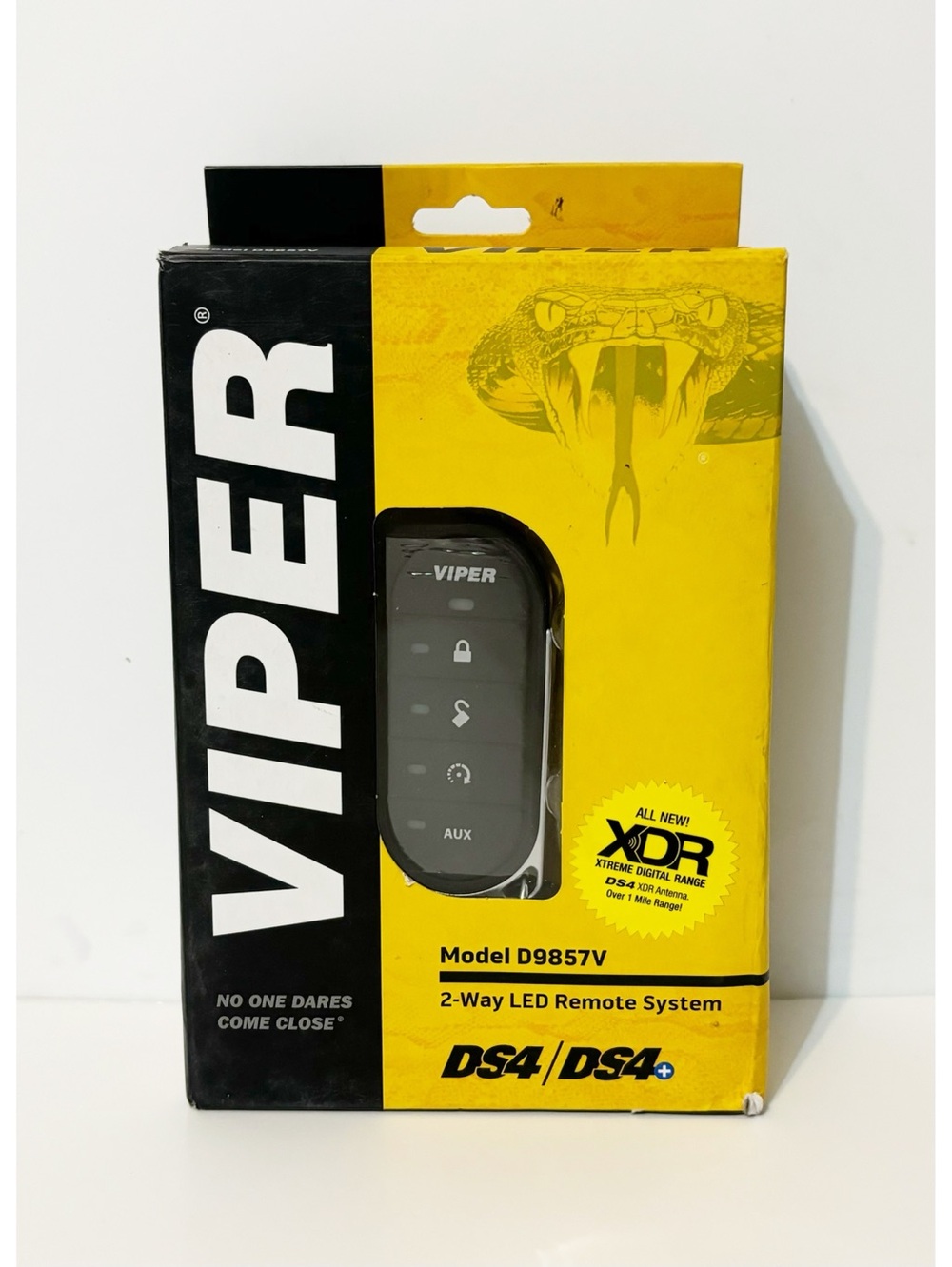 Viper 2-Way LED Remote System DS4 Model #D9857V XDR Range, NEW